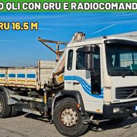 Volvo 180 qli ribaltabile + gru con radiocomando