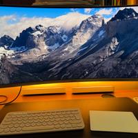 Monitor Curvo Samsung 34" con usb c