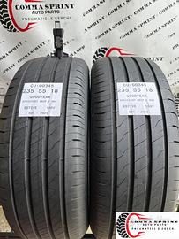 2 PNEUMATICI 235/55 R18 GOODYEAR ESTIVE SEMINUOVE