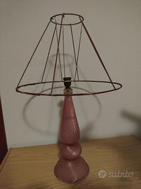 portalampada da tavolo vintage anni 50