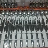 Set posate acciaio inox