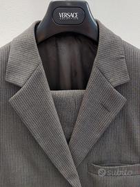 abito VERSACE giacca+pantalone uomo completo Tg 52