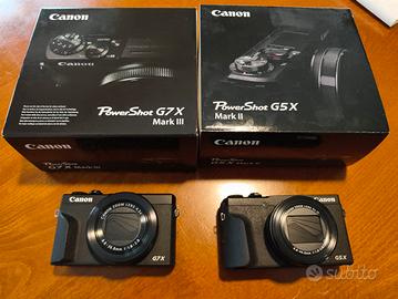 CANON G7X MKIII E CANON G5X MKII