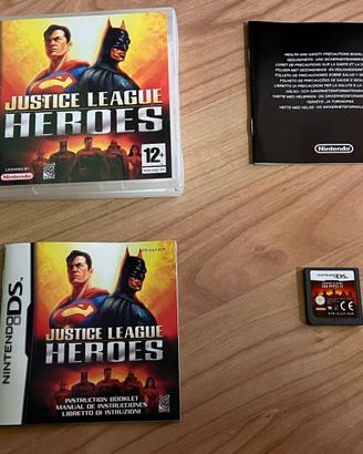 JUSTICE LEAGUE HEROES NINTENDO DS - ITALIANO