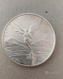 MEXICO, 2011, 1 oncia Plata Pura, FDC, Splendida