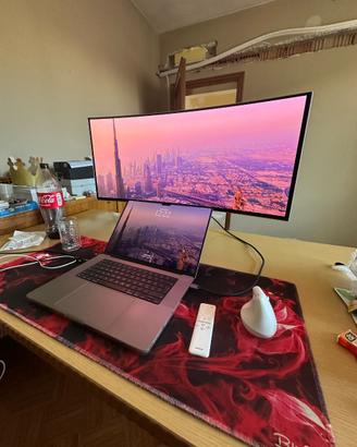 Monitor OLED Samsung Odyssey G8 34” curvo