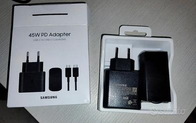 Caricatore rapido Samsung 45w + cavetto Usb Type c