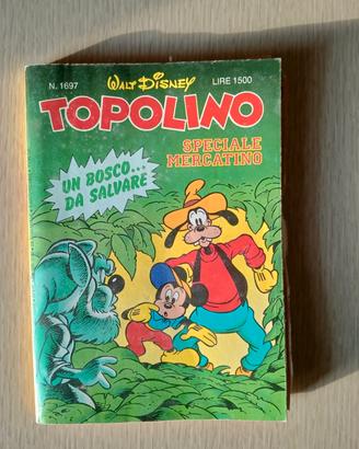 Topolino n.1697 – Fumetto Disney Vintage anni 80 