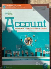 Libro scolastico Account informatica Pearson