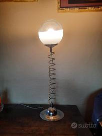lampada space age a molla cromaya