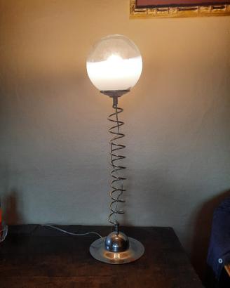 lampada space age a molla cromaya