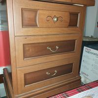 Comodini arte povera noce