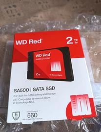  Lotto 5 SSD SATA WD (2TB + 4x 1TB) NUOVI