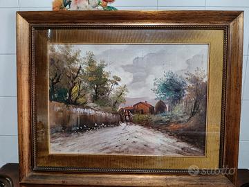 QUADRI DIPINTO OLIO SU TELA 