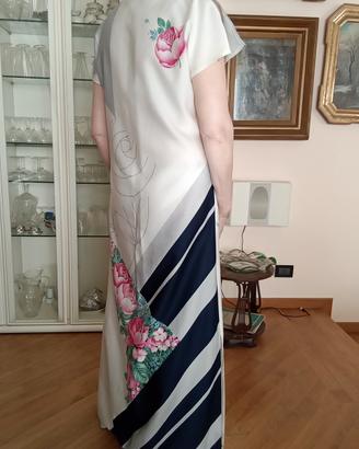 Abito elegante estivo Roslein made in Italy.