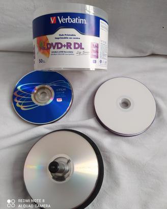 N.50 DVD vuoti vergini singolo strato