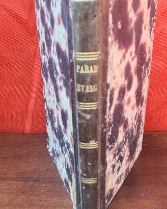 Libro antico del 1857. Parabole evangeliche.