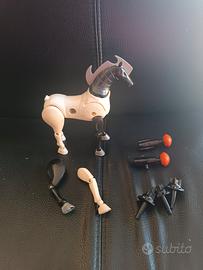 cavallo micronauti con accessori vintage robot 