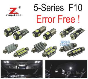 KIT 21 LAMPADE LED INTERNE BMW F10 528I 528I 535I 
