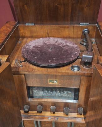radio grammofono fine anni 30