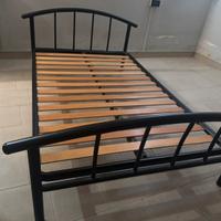 Letto una piazza emmezza ferro