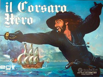 Gioco da tavolo il corsaro nero vintage