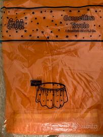 7/9 gonne allest. tavolo rotondo per party arancio