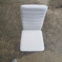 6 sedie in ecopelle color tortora