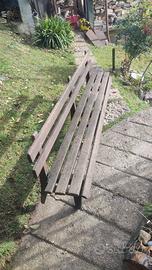 Panchina in legno