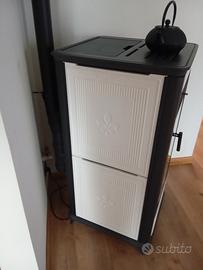 stufa klover a pellet ad aria scopre 100 mq con wi