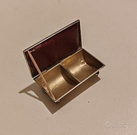 Scatola Porta-francobolli  Argento Sterling 1908