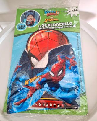 Scaldacollo UomoRagno SPIDERMAN bambino