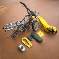 Mini moto / pocket bike da cross SMONTATA