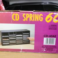 5 Porta CD Spring 30/60 in legno autoespulsione