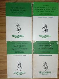 18 libri di narrativa in inglese vari livelli