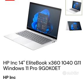 Hp Elite X360 1040 G11 Intel Ultra 7 32Gb/1Tb