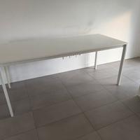 Scrivania 175x75 bianca