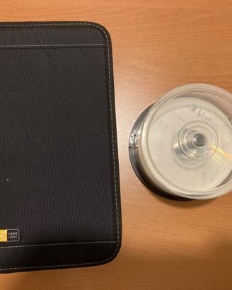 CD/DVD vergini con raccoglitore