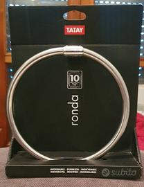 Anello per asciugamani in acciaio, Tatay