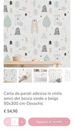 Carta da parati per camera bimbi