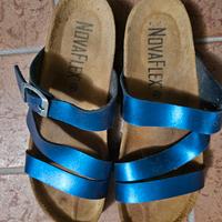 sandali blu 