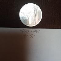 Moneta da 100 lire 1956