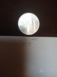 Moneta da 100 lire 1956