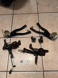 Pedane arretrate Ducati hypermotard