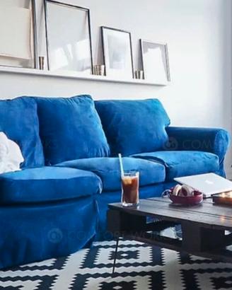 Ectorp blu divano Ikea 3 posti