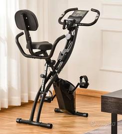 Cyclette pieghevole  2 in 1 105x48x118cm