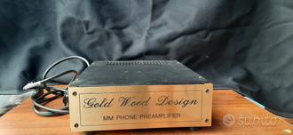 PRE PHONO MM- GOLD WOOD DESIGN  			