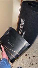 Sub e amplificatore alpine
