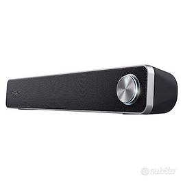 SOUNDBAR TRUST ARYS Usb 12 Watt nera NUOVA