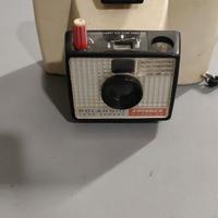 2x Macchine fotografiche Polaroid Vintage